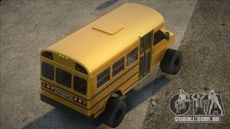 GMC BUS Yellow para GTA San Andreas