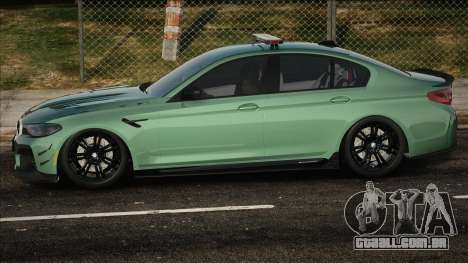 BMW M5 F90 Green para GTA San Andreas