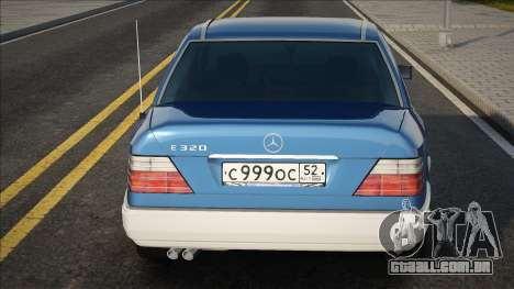 Mercedes-Benz E320 W124 Blue para GTA San Andreas