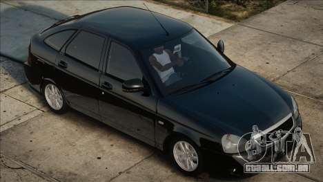 VAZ 2172 Preto em stock para GTA San Andreas