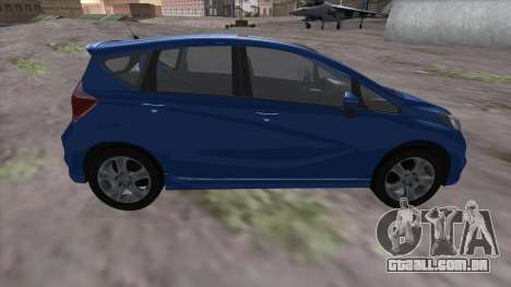 Nissan Note Euro 2014 para GTA San Andreas