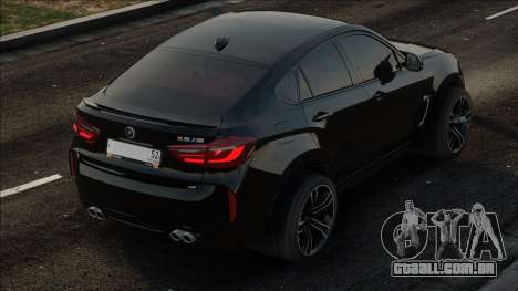 BMW X6M Black para GTA San Andreas