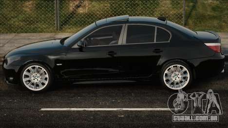 BMW e60 530i Black para GTA San Andreas