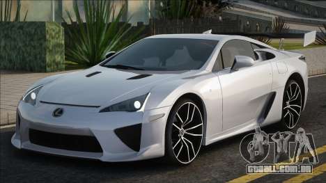 Lexus LFA 2010 White para GTA San Andreas