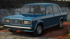 VAZ 2107 Estoque Azul para GTA San Andreas