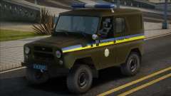 UAZ-31514 Serviço de Patrulha Policial da Ucrânia para GTA San Andreas