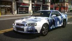 Nissan Skyline R34 Heroshi S10 para GTA 4