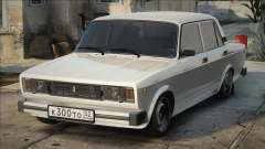 VAZ 2107 Branco e Estoque para GTA San Andreas