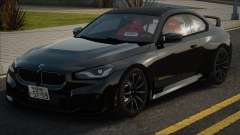 BMW M2 G87 Blek para GTA San Andreas