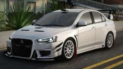 Mitsubishi Lancer Evolution 10 White para GTA San Andreas