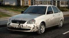 Lada Priora Silver Hatchback para GTA San Andreas