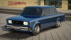 VAZ 2107 Estoque Azul para GTA San Andreas