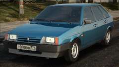 VAZ 2109 em azul para GTA San Andreas