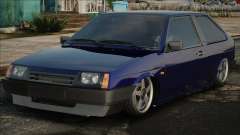 VAZ 2108 Azul Editar para GTA San Andreas