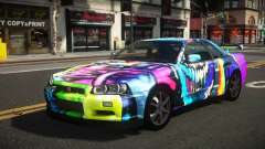 Nissan Skyline R34 Heroshi S4 para GTA 4