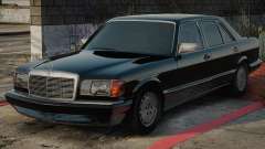 Mercedes-Benz W126 - Black para GTA San Andreas