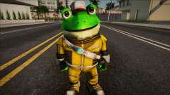 Star Fox Skin - Slippy para GTA San Andreas