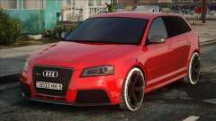 Audi RS3 Red para GTA San Andreas