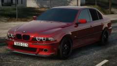 BMW 540i e39 RED para GTA San Andreas