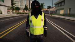 Skin IDPS de inverno com novas divisas para GTA San Andreas