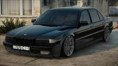 BMW E38 Preto em stock para GTA San Andreas