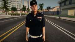 Um sargento da polícia de trânsito em um uniforme de verão para GTA San Andreas