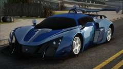 MARUSSIA B2 Blue para GTA San Andreas