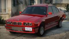 BMW E34 Red para GTA San Andreas