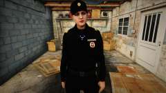 Sargento do serviço de patrulha (menina) para GTA San Andreas