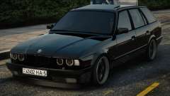 BMW e34 525i Touring 1996 Black para GTA San Andreas