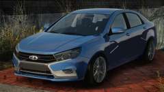 Lada Vesta Blu para GTA San Andreas