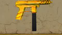 Tec-9 Texture Gold