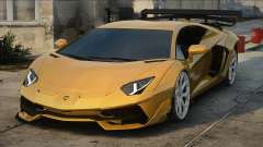 Lamborghini Aventador LP700-4 Yellow Stock para GTA San Andreas