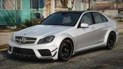 Mercedes-Benz C63 AMG Série Preta para GTA San Andreas