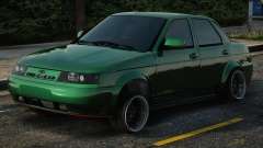 VAZ 2110 Verde para GTA San Andreas