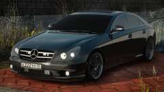 Mercedes CLS55 AMG Blek para GTA San Andreas