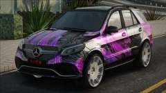 Mercedes-Benz GLE63 AMG Paint para GTA San Andreas