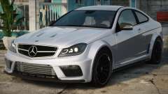 Mercedes-Benz C63 AMG Coupe Silver para GTA San Andreas