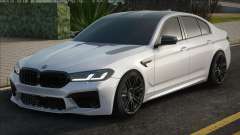 BMW M5 F90 2021 White para GTA San Andreas