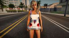 Skin De Halloween Version Argenta v2 para GTA San Andreas