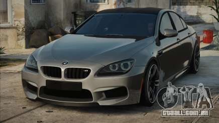 BMW M6 Gran Coupe Silver para GTA San Andreas