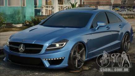 Mercedes-Benz CLS63 Blue para GTA San Andreas