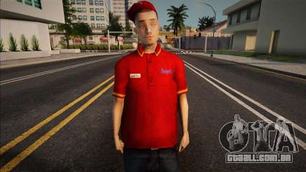 Bobby - Burger Shot para GTA San Andreas