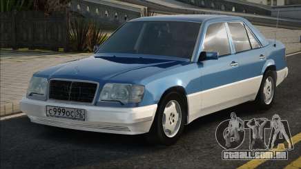 Mercedes-Benz E320 W124 Blue para GTA San Andreas