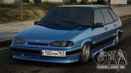 VAZ 2114 Azul em stock para GTA San Andreas