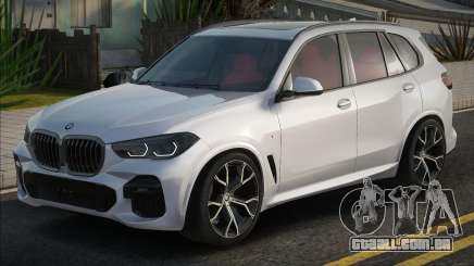 BMW X5 G05 White para GTA San Andreas