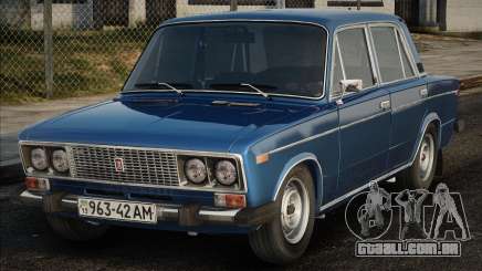 VAZ-2106 Estoque Azul para GTA San Andreas