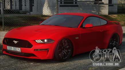 Ford Mustang GT Red para GTA San Andreas