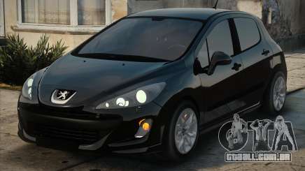 Peugeot 308 Black para GTA San Andreas