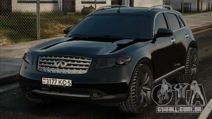 Infiniti FX45 Blek para GTA San Andreas